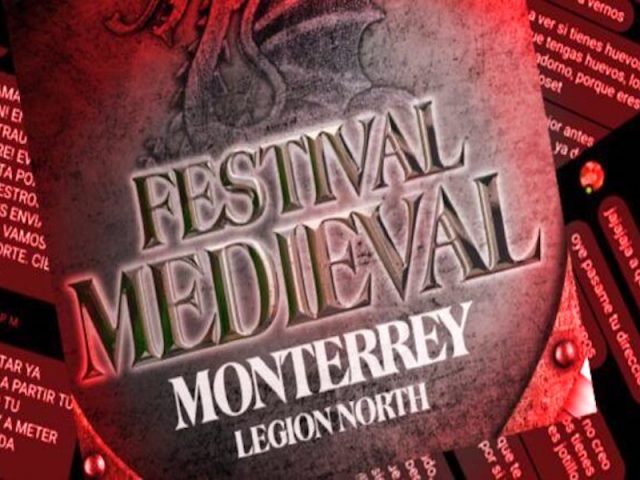 Denuncian mensajes de odio, acoso y amenazas por parte organizadores del Festival Medieval Mty.